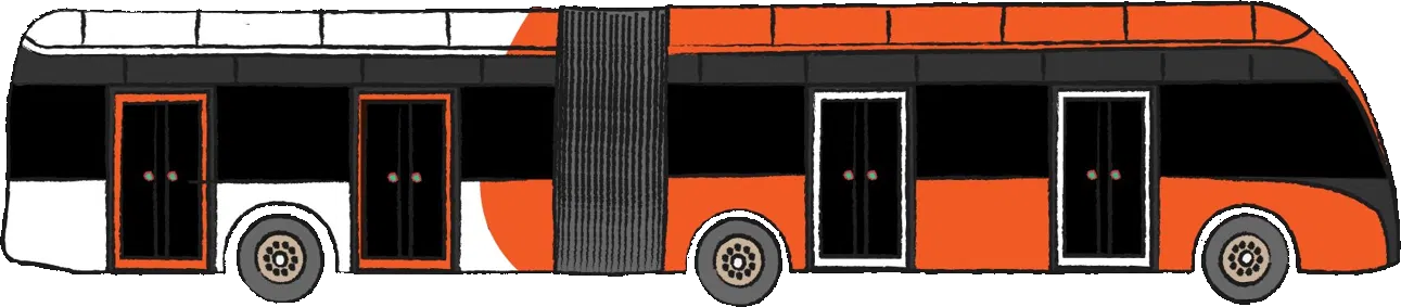 Bus articulé NoctamBus